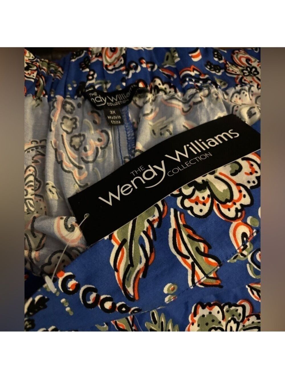 NWT The Wendy Williams Collection Wide Leg Pants 3X - Picture 2 of 3